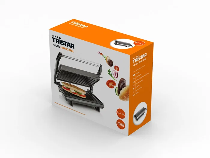 Tristar GR-2650 Parrilla de contacto 700W