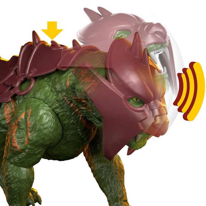 Mattel Battle Cat Masters of the Universe Figura de Acción con Sonido