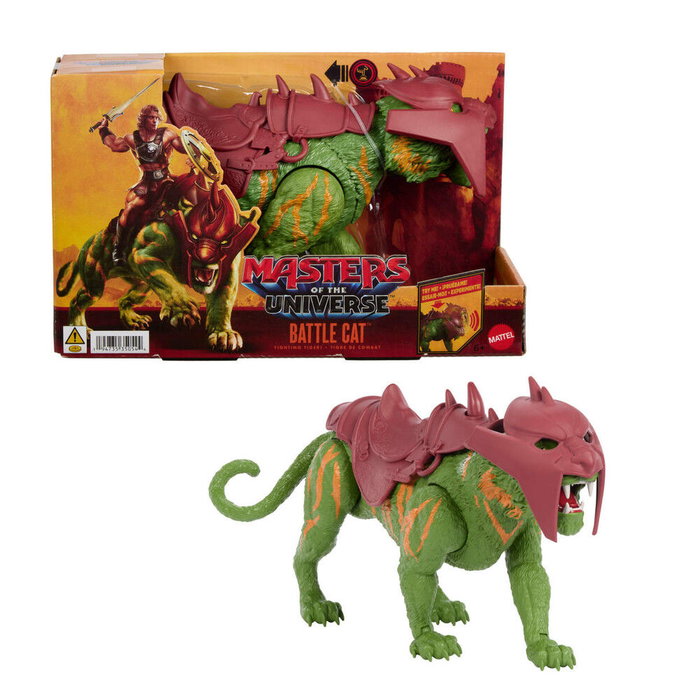 Mattel Battle Cat Masters of the Universe Figura de Acción con Sonido