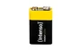 Intenso 7501451 Pila Batería Alcalina 9V 6LR61 de un solo uso, 560 mAh, 1 unidad
