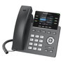 Grandstream Teléfono IP GRP-2613 para Empresas, 4 Líneas, Pantalla TFT de 2.4", Negro