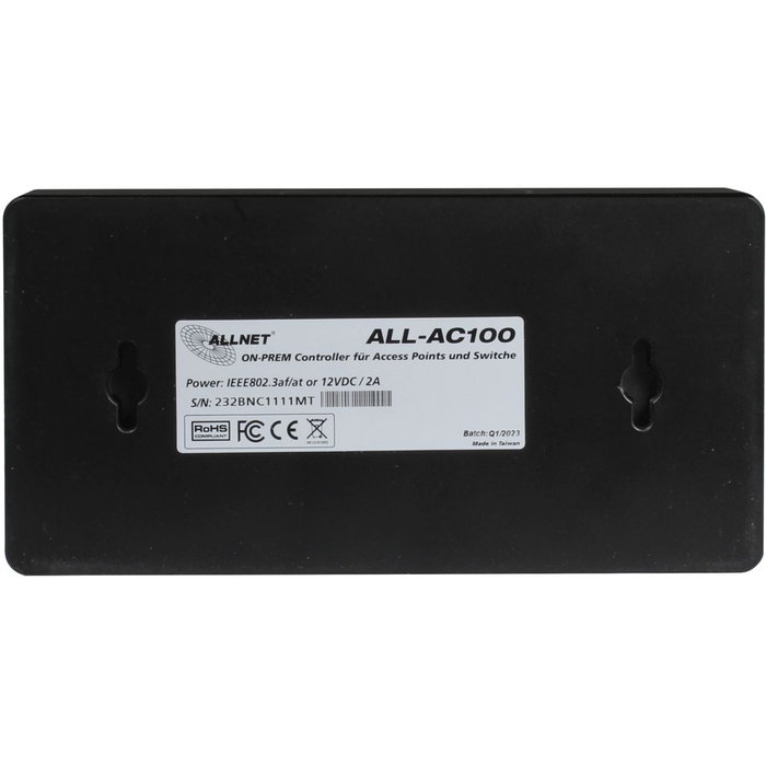 ALLNET Apollo Serie ALL-AC100 Controlador de Gestión On-Premise para hasta 100 AP y Switches ALLNET Apollo Serie ALL-AC100 Controlador de Gestión On-Premise para hasta 100 AP y Switches