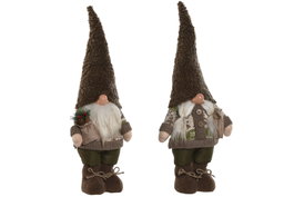 DKD Home Decor Figura de Gnomo en Poliéster Surtida
