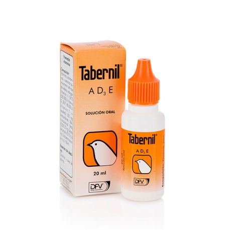Divasa Tabernil Ad3E 20 mL Vitamina A, D3 y E para Aves Divasa Tabernil Ad3E 20 mL Vitamina A, D3 y E para Aves