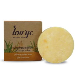 Lovyc Champú Sólido Avena y Aloe Vera 50 gr
