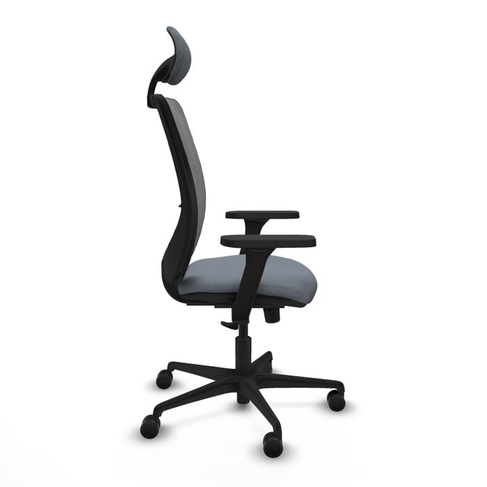 PIQUERAS Y CRESPO Silla de oficina Zulema Gris con Mecanismo Sincro PIQUERAS Y CRESPO Silla de oficina Zulema Gris con Mecanismo Sincro