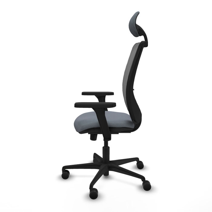PIQUERAS Y CRESPO Silla de oficina Zulema Gris con Mecanismo Sincro PIQUERAS Y CRESPO Silla de oficina Zulema Gris con Mecanismo Sincro