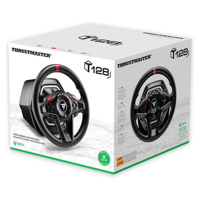 Thrustmaster T128 Xbox y PC, Volante y Pedales Negro Thrustmaster T128 Xbox y PC, Volante y Pedales Negro