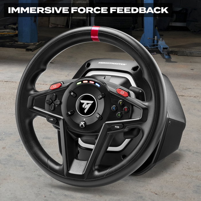 Thrustmaster T128 para Xbox y PC, Volante con Pedales T2PM