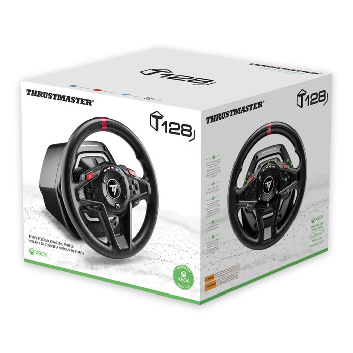 Thrustmaster T128 para Xbox y PC, Volante con Pedales T2PM