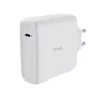 Trust Maxo Cargador de Pared USB-C 100W Blanco con Cable 2m