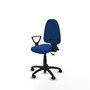 PIQUERAS Y CRESPO Silla de oficina Aýna Azul con mecanismo Asincro