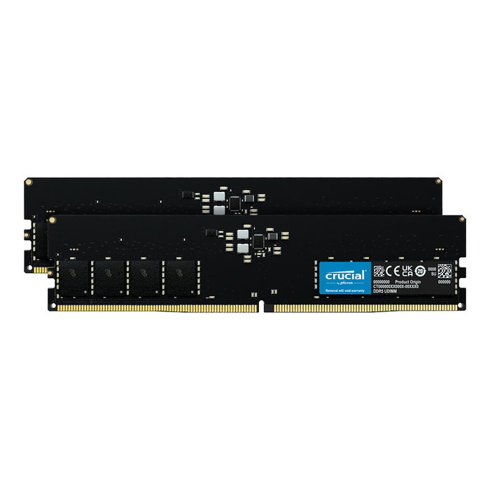 Crucial CT2K32G56C46U5 Kit de Memoria RAM DDR5 64GB (2x32GB) 5600MHz DIMM Crucial CT2K32G56C46U5 Kit de Memoria RAM DDR5 64GB (2x32GB) 5600MHz DIMM