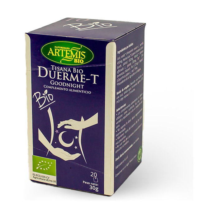 ARTEMIS BIO Tisana Bio Duerme T 20 bolsitas infusoras