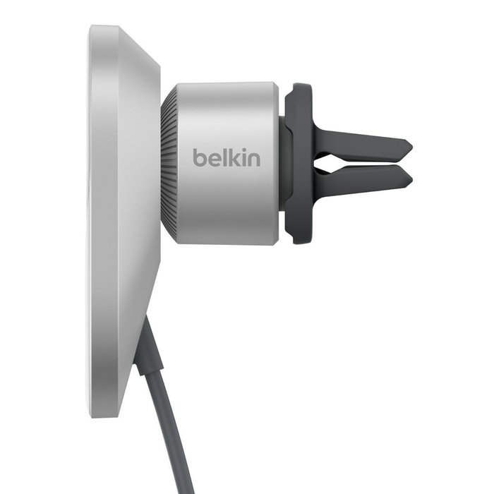 Belkin BoostCharge Pro Cargador Inalámbrico para Coche Qi2 15W Gris