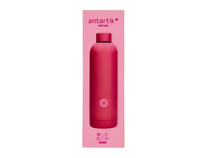 Antartik Botella portaliquidos isotérmica acero inoxidable fucsia 750 ml