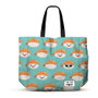 Oh My Pop Bolsa de la Compra Tote Shopping FAN Horizontal Nigiri Turquesa