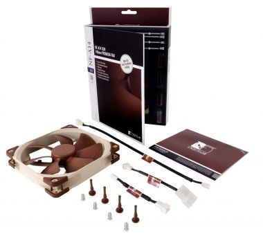 Noctua NF-A14 ULN Ventilador de Caja 140mm, 800/650 RPM, 11.9 dB(A), Silencioso para PC, 3 Pines