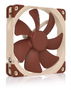 Noctua NF-A14 ULN Ventilador de Caja 140mm, 800/650 RPM, 11.9 dB(A), Silencioso para PC, 3 Pines