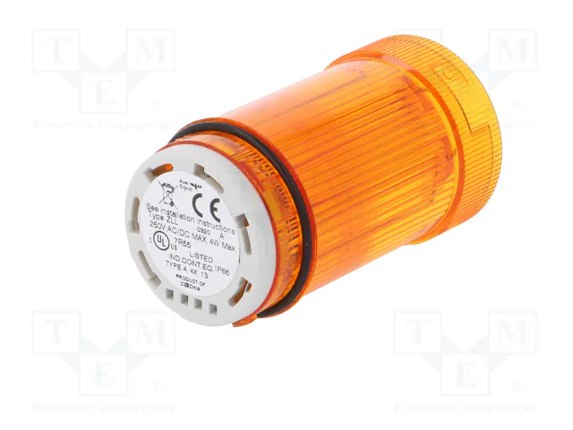 AUER SIGNAL Módulo de automatización señalizador luminoso naranja IP66