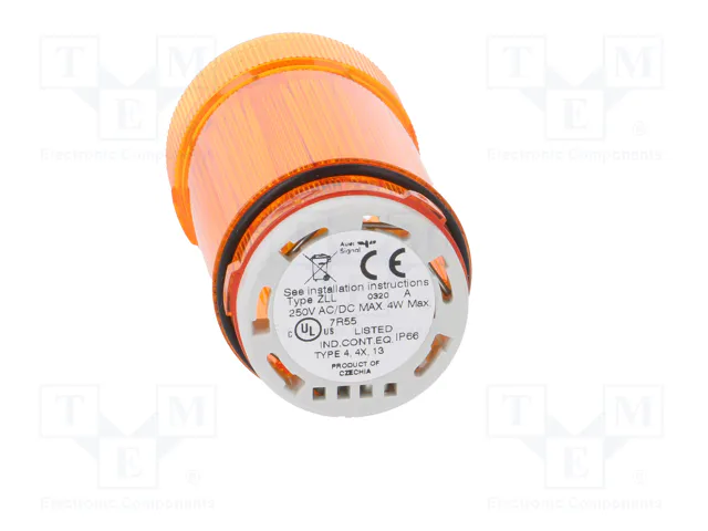 AUER SIGNAL Módulo de automatización señalizador luminoso naranja IP66