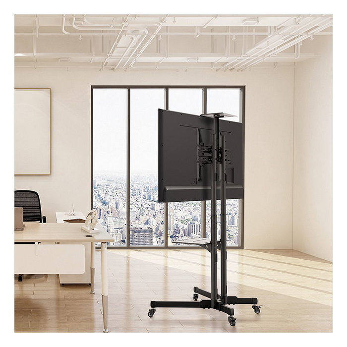 VALUE LCD/TV Soporte Móvil 37-70 Pulgadas Hasta 50 kg con Ruedas y Estante Negro VALUE LCD/TV Soporte Móvil 37-70 Pulgadas Hasta 50 kg con Ruedas y Estante Negro