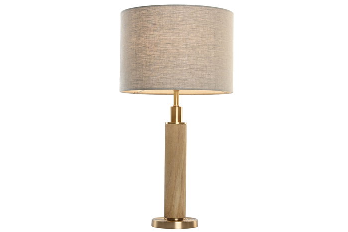 DKD Home Decor India lamps 1c25 Lámpara Sobremesa Beige Dorado Latón Mármol 36 x 50 x 36 cm DKD Home Decor India lamps 1c25 Lámpara Sobremesa Beige Dorado Latón Mármol 36 x 50 x 36 cm