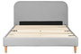 DKD Home Decor Cama Urban Gris Claro 219 x 104 x 170 cm Colección Bed in a Box