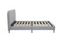 DKD Home Decor Cama Urban Gris Claro 219 x 104 x 170 cm Colección Bed in a Box