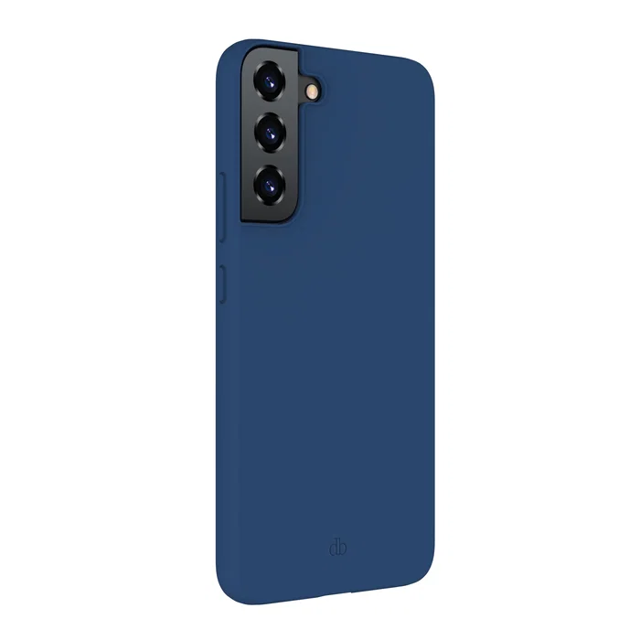 Funda para Samsung Galaxy S22 (6.1") - Azul, Plástico Reciclado, Protección contra Caídas y Rayones, Carga Inalámbrica