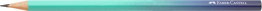 Lapiz De Grafito Faber-Castell - B  Flow Buzzing Blue (Set de 12)