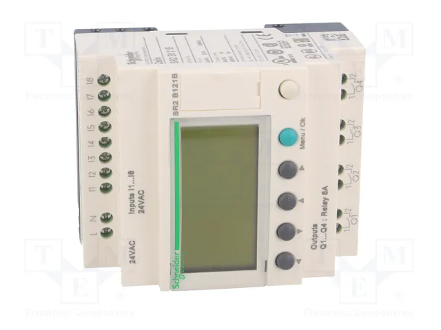 SCHNEIDER ELECTRIC Zelio Logic SR2B121B Relé programable Compact SCHNEIDER ELECTRIC Zelio Logic SR2B121B Relé programable Compact