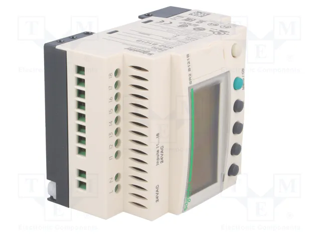 SCHNEIDER ELECTRIC Zelio Logic SR2B121B Relé programable Compact SCHNEIDER ELECTRIC Zelio Logic SR2B121B Relé programable Compact