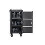 Ewent EW1702 Cargador Universal para Dispositivos Móviles, Corriente Alterna, Interior, Negro/Gris