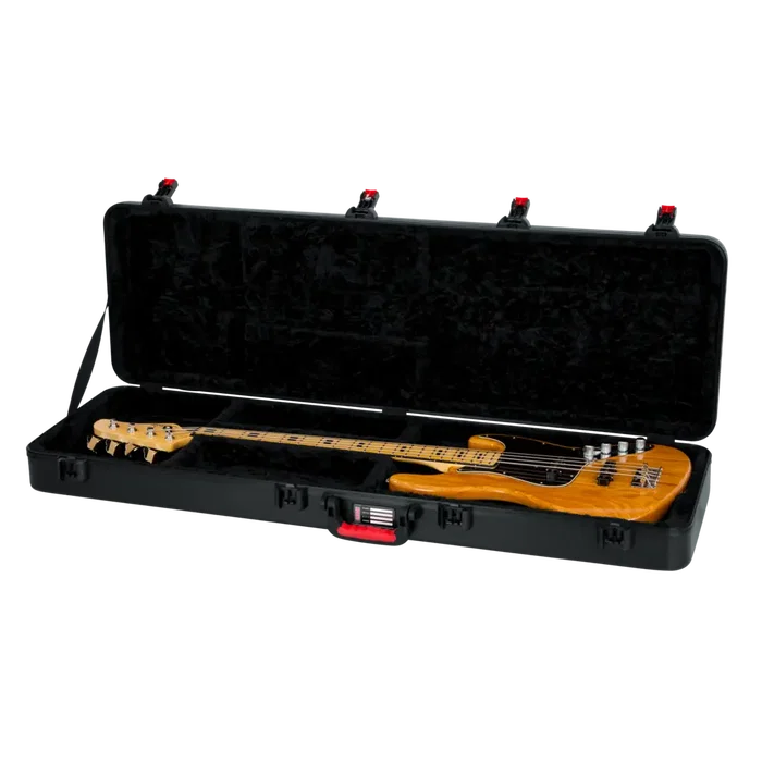 Gator Estuche rígido moldeado TSA ATA para bajo eléctrico - Negro Gator Estuche rígido moldeado TSA ATA para bajo eléctrico - Negro