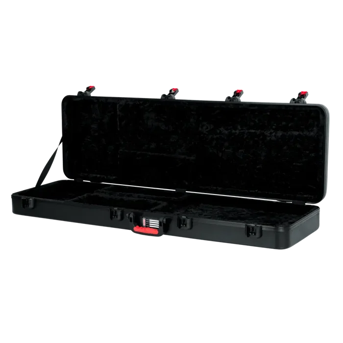 Gator Estuche rígido moldeado TSA ATA para bajo eléctrico - Negro Gator Estuche rígido moldeado TSA ATA para bajo eléctrico - Negro