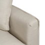 Ixia Sofá 4 Plazas Crema Tejido Salón