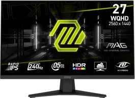MSI MAG 274QF X24 Monitor Gaming 27 pulg QHD Rapid IPS 240Hz