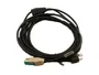 Datalogic 90A052276 Cable de carga 4.5m RS-232 a RJ-45 Gris, accesorio compatible con lectores de código de barras Magellan 9300i