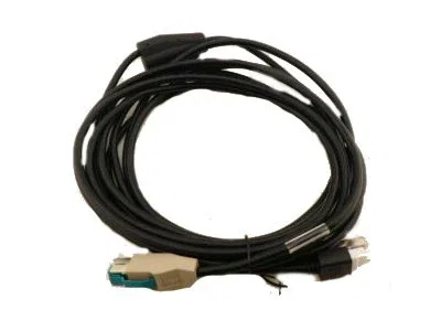 Datalogic 90A052276 Cable de carga 4.5m RS-232 a RJ-45 Gris, accesorio compatible con lectores de código de barras Magellan 9300i