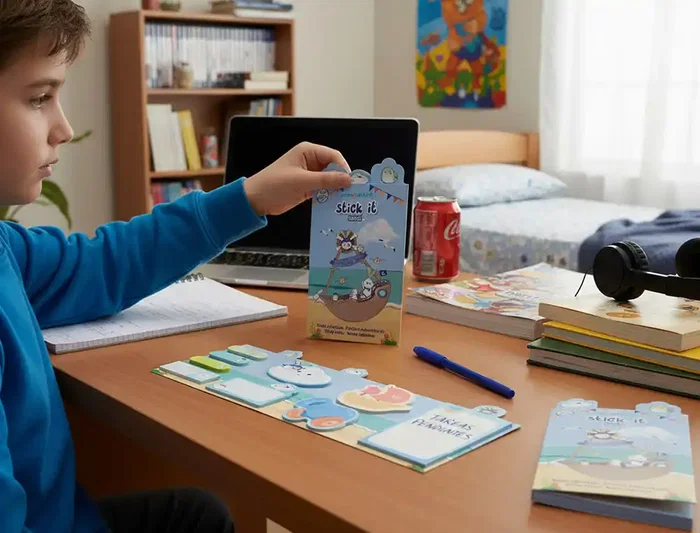 Imaginovo Notas Adhesivas Stick It! Notebook Pirata 20 Notas Adhesivas Tamaños Surtidos Diseño Conejito