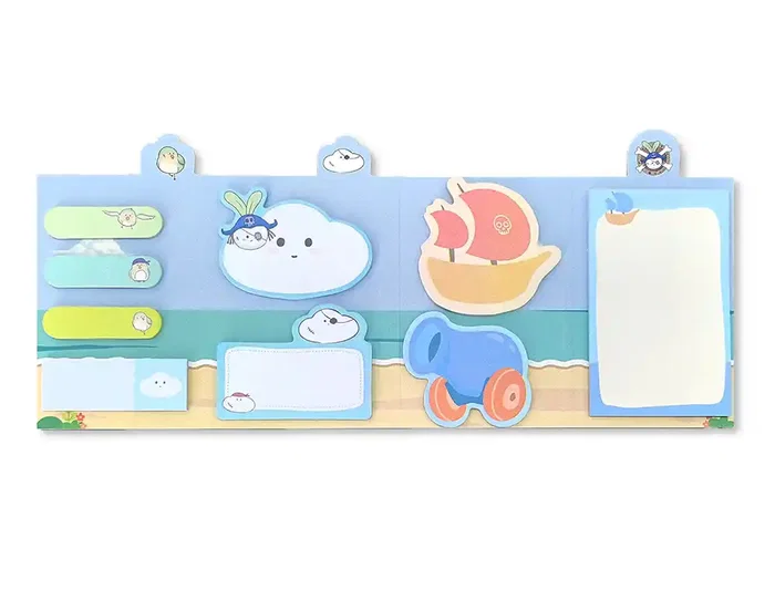 Imaginovo Notas Adhesivas Stick It! Notebook Pirata 20 Notas Adhesivas Tamaños Surtidos Diseño Conejito