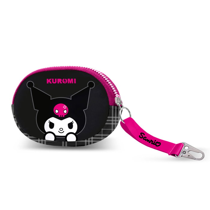 Karactermania Monedero Pill Skull Kuromi Negro