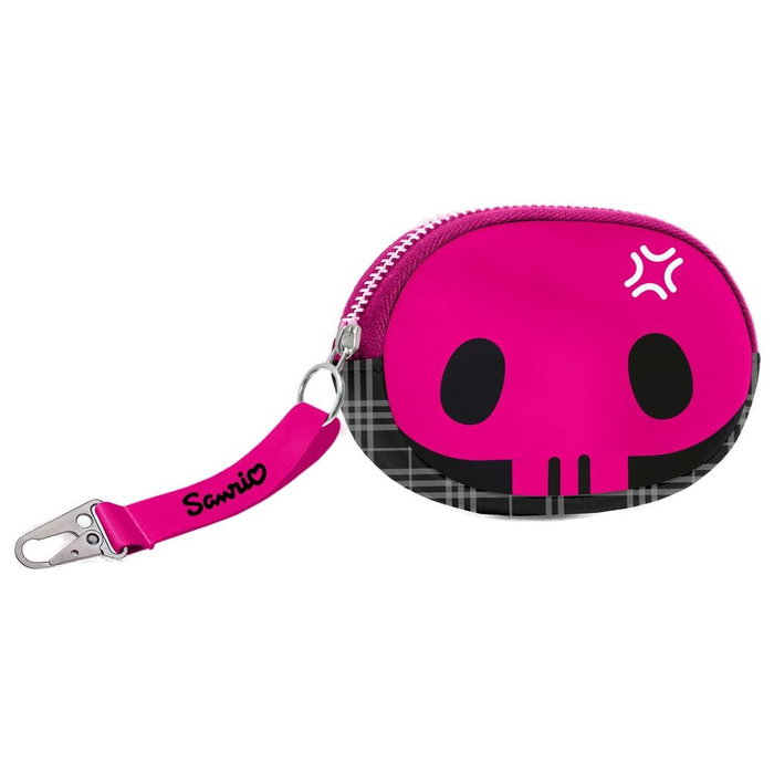 Karactermania Monedero Pill Skull Kuromi Negro