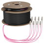 EFB Elektronik Cable de fibra óptica OM4 8G (1x8) LC-LC 50m