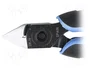 LINDSTRÖM Alicates de corte lateral de precisión ESD 135,5 mm