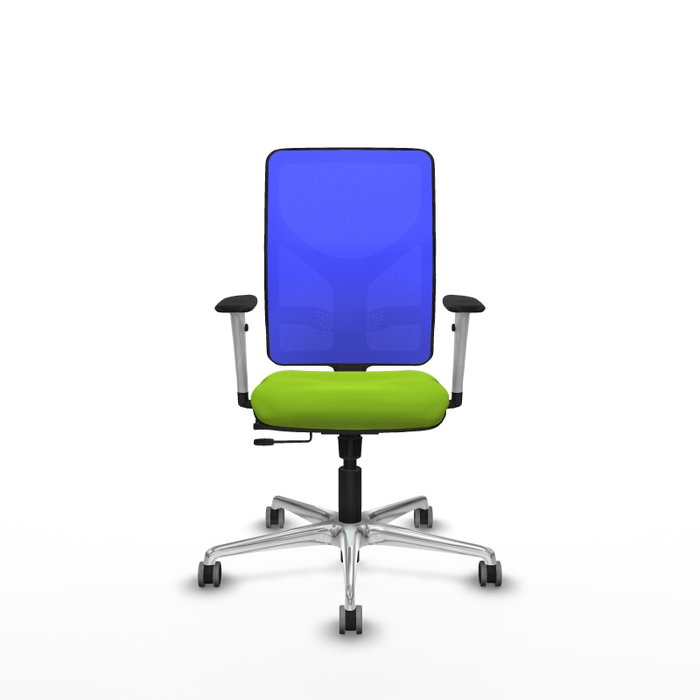 PIQUERAS Y CRESPO Silla de oficina Motilla Pistacho y Azul PIQUERAS Y CRESPO Silla de oficina Motilla Pistacho y Azul