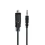 StarTech.com Cable Serie RS-232 9M351M, DB-9 Macho a 3.5mm Macho, 1 Metro, Negro, para Calibración Remota de TV/Proyectores