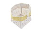 DKD Home Decor Set de 3 Cestas de Algodón Vichy Sweet