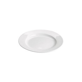 CLINIC Plato Llano 16 cm - Porcelana Blanca para Vajilla (Set de 36)